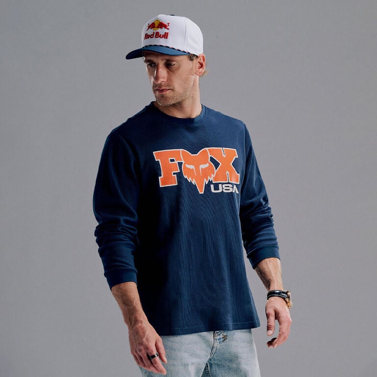 Ken Roczen wearing Fox crewneck