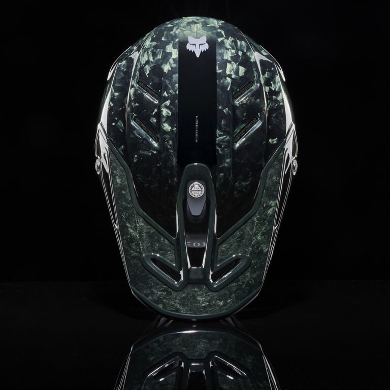 Green and Black Founder's Helmet