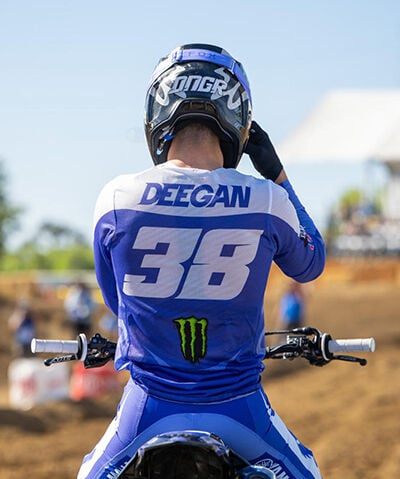 Close up of Haiden Deegan