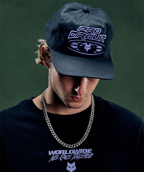 Image of Fox Athlete in Pro Circuit hat and shirt