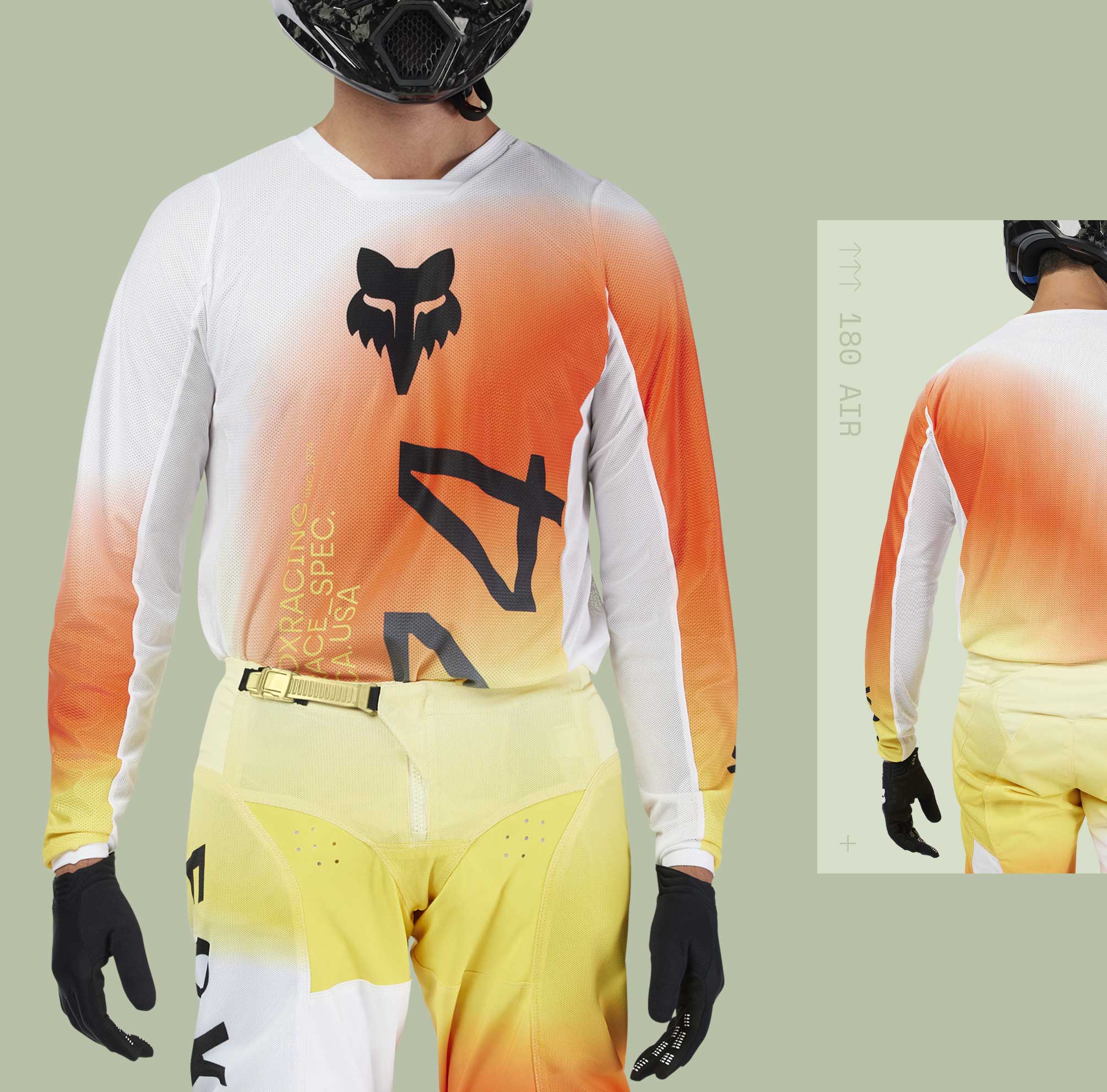 Model wearing Airline