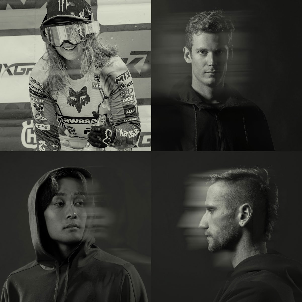 Some of Fox's Moto Athletes